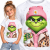 KOSZULKA DZIECIĘCA ŚWIĄTECZNA GRINCH STAR